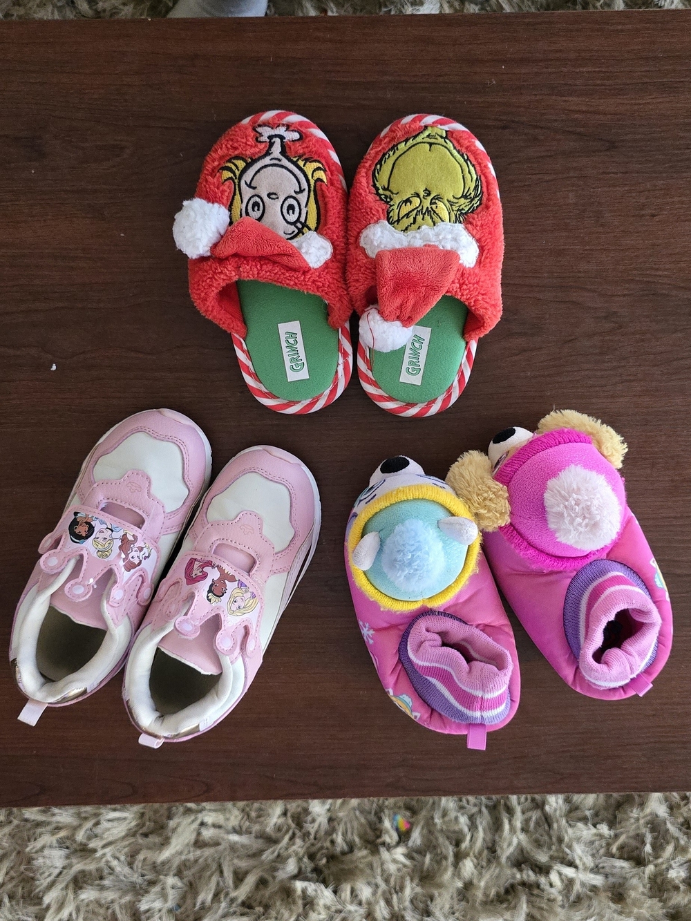 Kids Pink Character Light-Up Sneakers